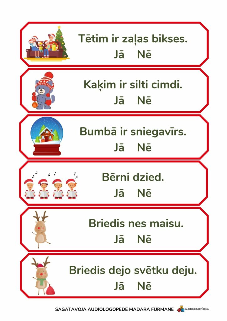 Ziemassvētku lasīšanas materiāls 2