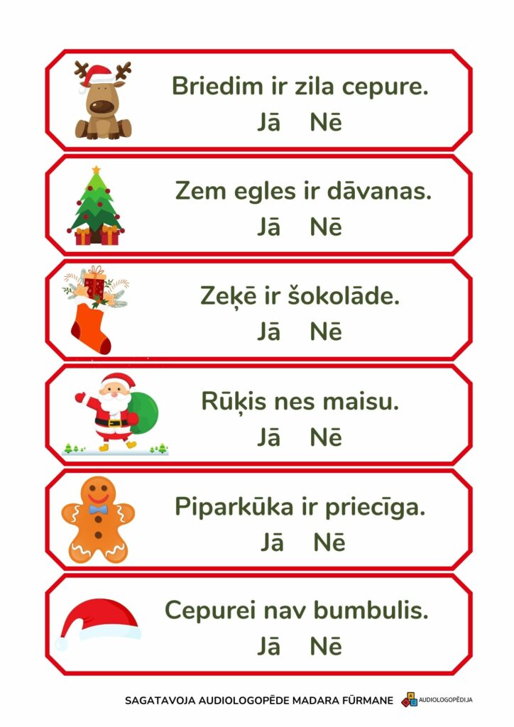 Ziemassvētku lasīšanas materiāls 3