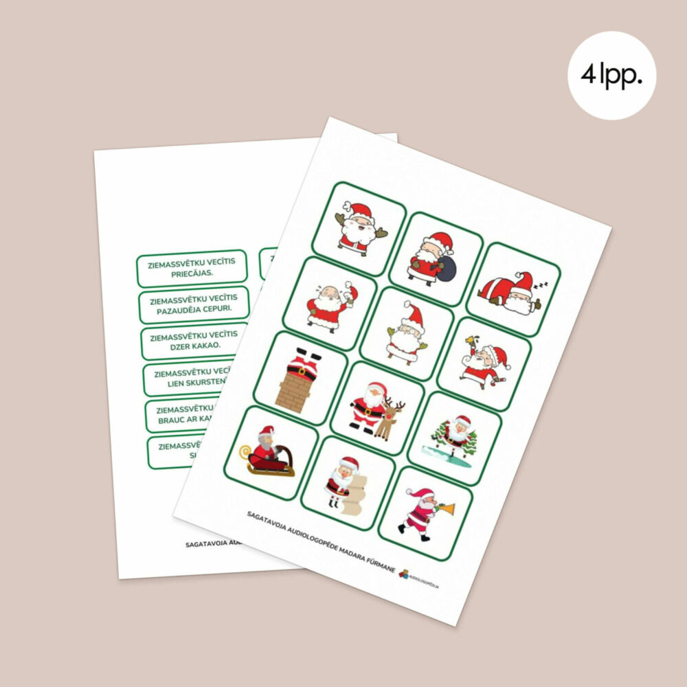 Lasi un saproti izlasīto - Logopēdiskie materiāli - Audiologopēdija