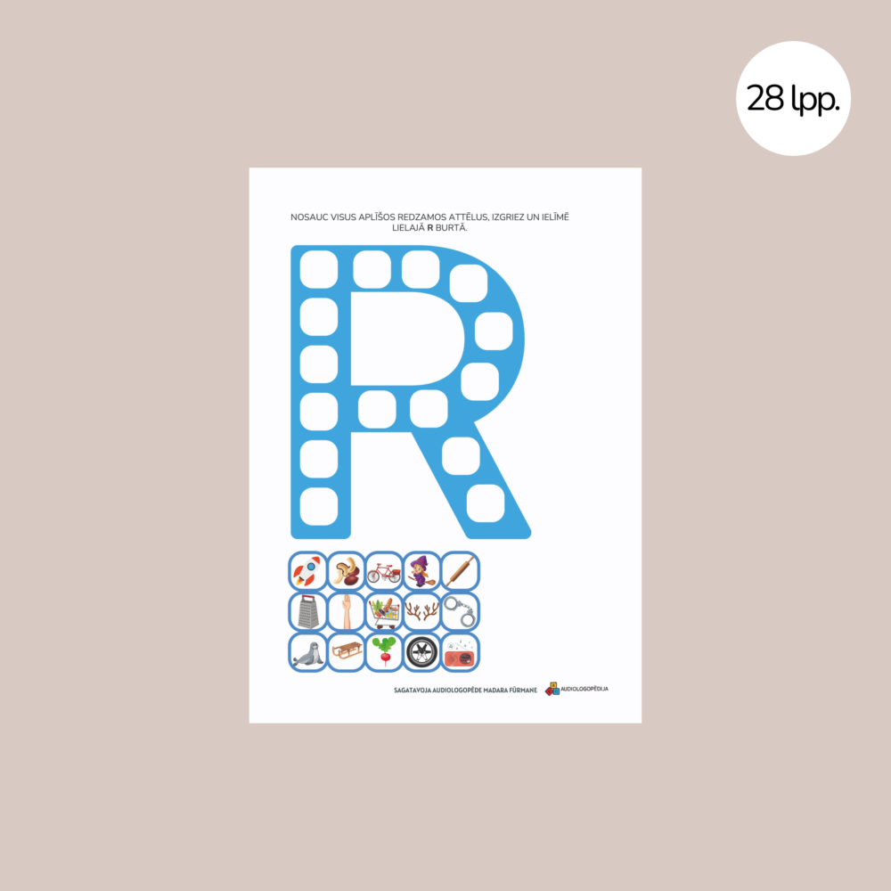 Uzdevumu krājums skaņas R diferencēšanai un izrunai 2 Uzdevumu krājums skaņas R diferencēšanai un izrunai 1 2
