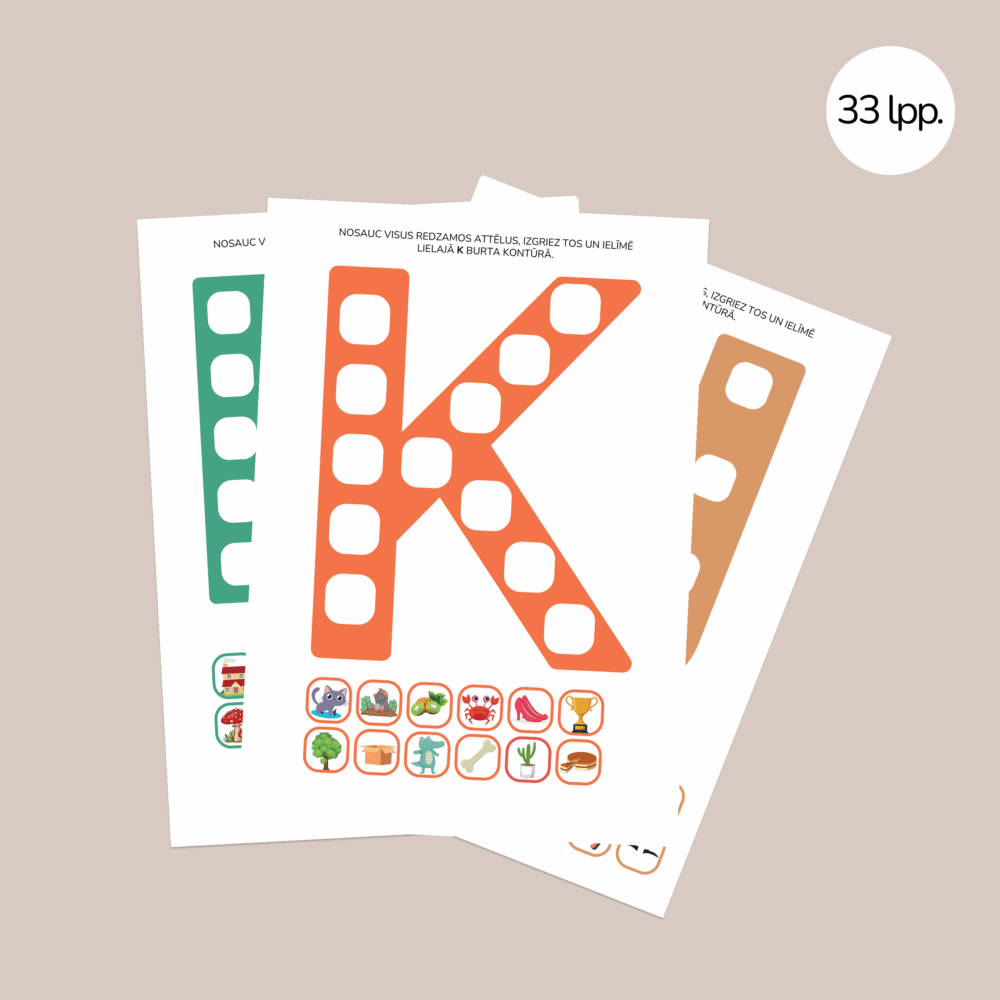 Alfabēts- nosauc visus aplīšos redzamos attēlus, izgriez un ielīmē burta kontūrā 1 Alfabēts- nosauc visus aplīšos redzamos attēlus, izgriez un ielīmē burta kontūrā 1