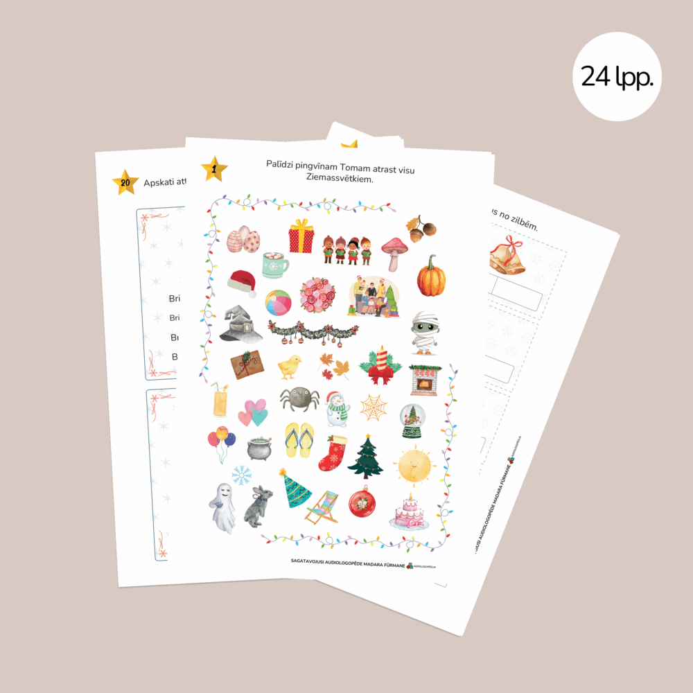 Adventes uzdevumu krājums